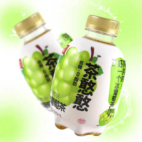 果子熟了 飲料 茶憨憨 アイスグレープティー 500ml