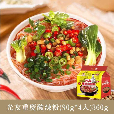 光友酸辣味即席春雨(90g*4入り)360g