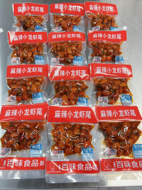 百味食品 麻辣小龍蝦尾120g