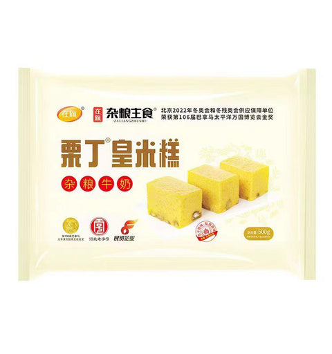 在旗 雜糧牛乳栗丁皇米糕500g