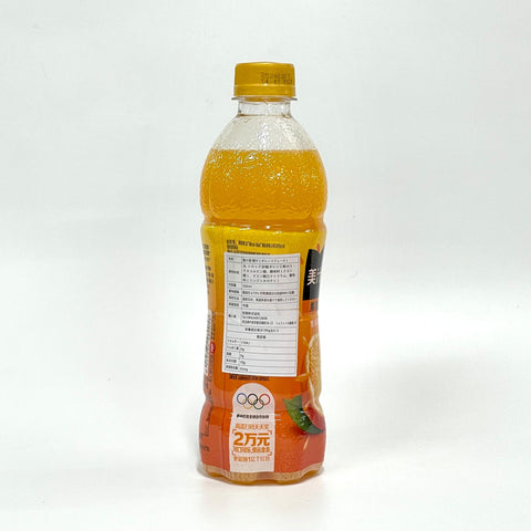 X01118 美汁源橙汁(オレンジジュース)450ml×1本