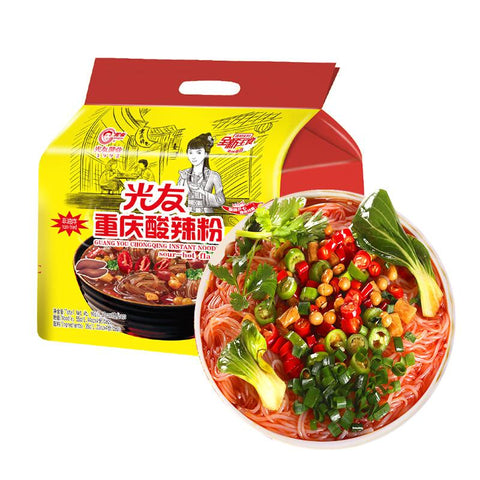 光友酸辣味即席春雨(90g*4入り)360g