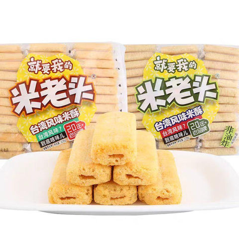 米老頭 台湾風味米酥 咸香芝士味261g
