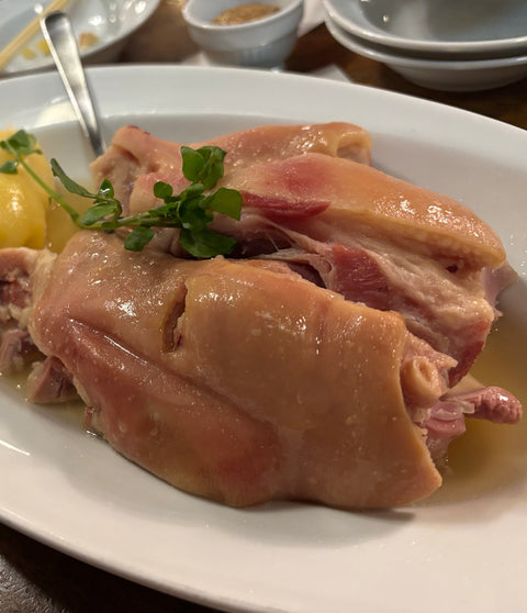 【メーカー直送/同梱不可】四季 陸氏厨房 ドイツ風塩漬け豚足 / 德国咸蹄膀
