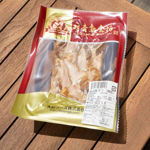 对青熟食坊 味付豚ガツ 猪肚(500g)【メーカー直送/同梱不可】