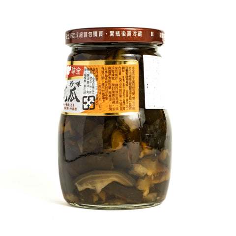 味全花瓜(キュウリの醤油漬け)400gベジタリアン可 / 味全花瓜400g素食可