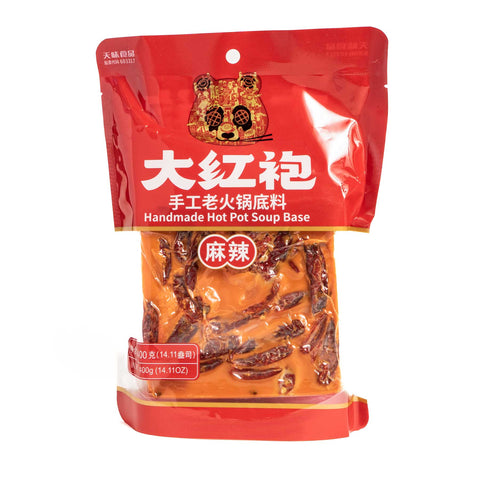 大紅袍手作り火鍋の素400g / 大红袍手工火锅底料400g