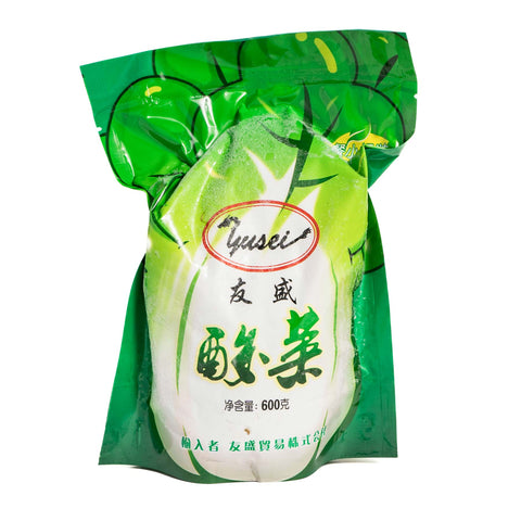 友盛白菜の酢漬けホール(酸菜ホール)600g / 友盛酸菜球600g