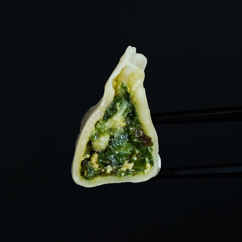 韭菜卵水餃子(卵入りニラ)1kg/韭菜鸡蛋水饺子