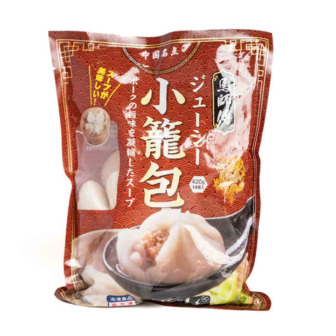 馬師傅ジューシー小籠包420g(14個入) / 马师傅小笼包420g(约14个入)