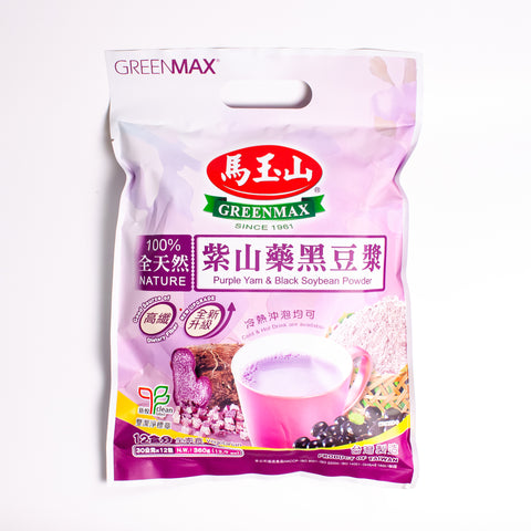 馬玉山紫山薬黒豆漿360g(12袋入り) / 马玉山紫山药黑豆浆360g(30g*12包)