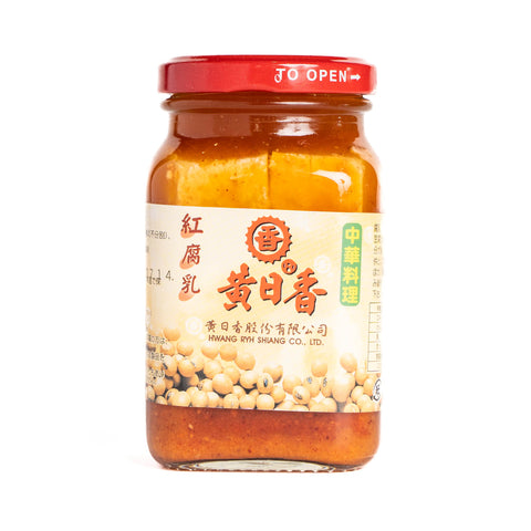 黄日香発酵腐乳(赤)300g / 黄日香红腐乳300g