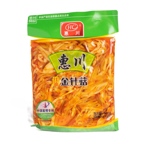 紅油金針菇(ラー油付けえのきだけ)300g / 红油金针菇300g
