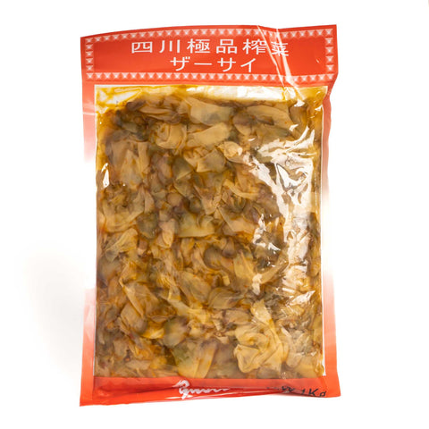 友盛味付けザーサイ(スライス)1kg / 友盛调味榨菜片1kg