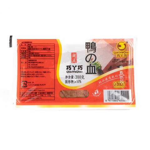 巧丫巧純正鴨血300g / 巧丫巧纯正鸭血300g