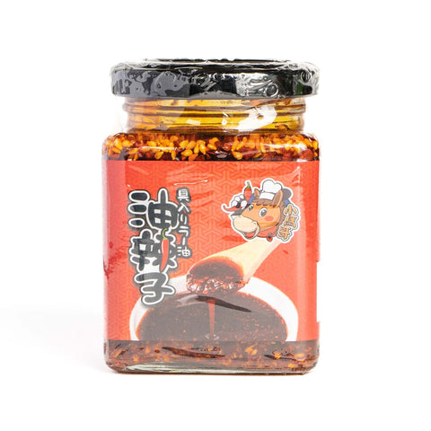 激辛!!!小馬哥油辣子(具入りラー油)200g / 激辛!!!小马哥油辣子200g