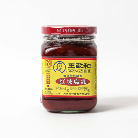 王致和 發酵豆腐/王致和 紅辣腐乳340g
