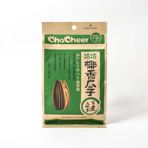 チャチャ ひまわりの種ココナッツ味/洽洽 椰香香瓜子260g