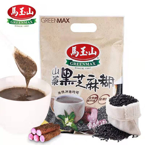 台湾馬玉山 長芋黒芝麻糊(黒ゴマ粉)360g(12袋入り)