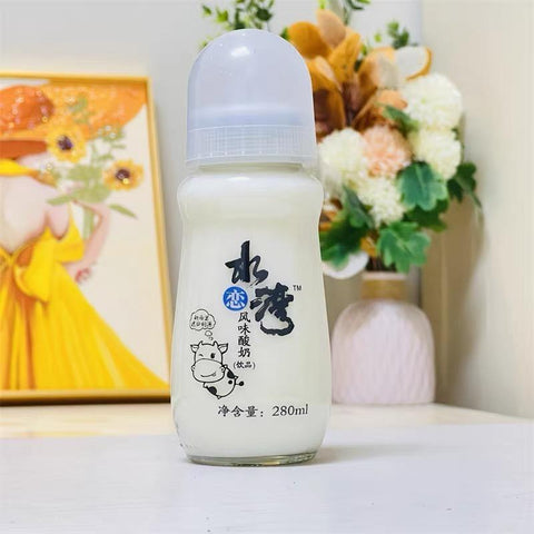 水恋湾 ﾖｰｸﾞﾙﾄ(ﾌﾟﾚｰﾝ味) 280ml / 水恋湾乳酸菌飲料