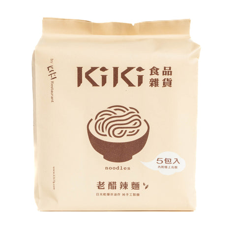 KIKI麵(熟成香る黒酢)5個入り / kiki老醋辣面（5包入）