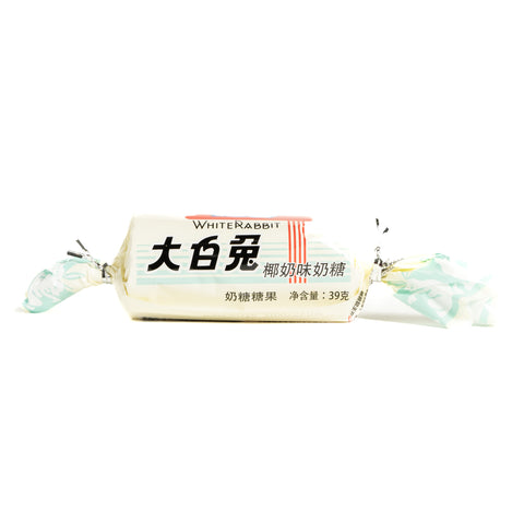 大白兔椰奶味奶糖39g（約８個） / 大白兔椰奶味奶糖39g（约8颗）