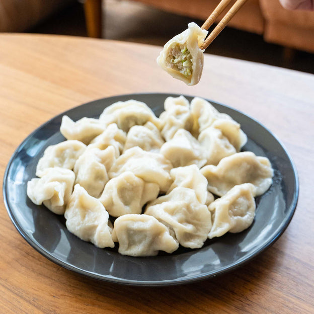 1+Dumpling 白菜豚肉水餃子/白菜猪肉水饺(手作り)【メーカー直送/同梱不可】
