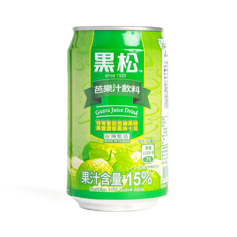 台灣黒松グァバジュース(果汁15%)320ml / 黑松芭乐汁饮料320ml