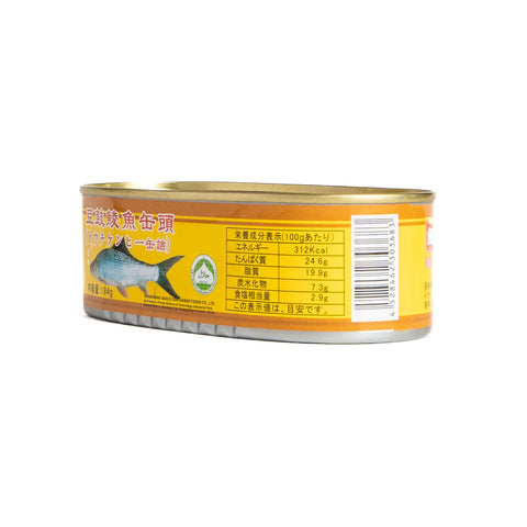 魚家香豆鼓鯪魚缶頭(トウチケンヒー缶）184g / 魚家香豆鼓鯪魚缶頭184g
